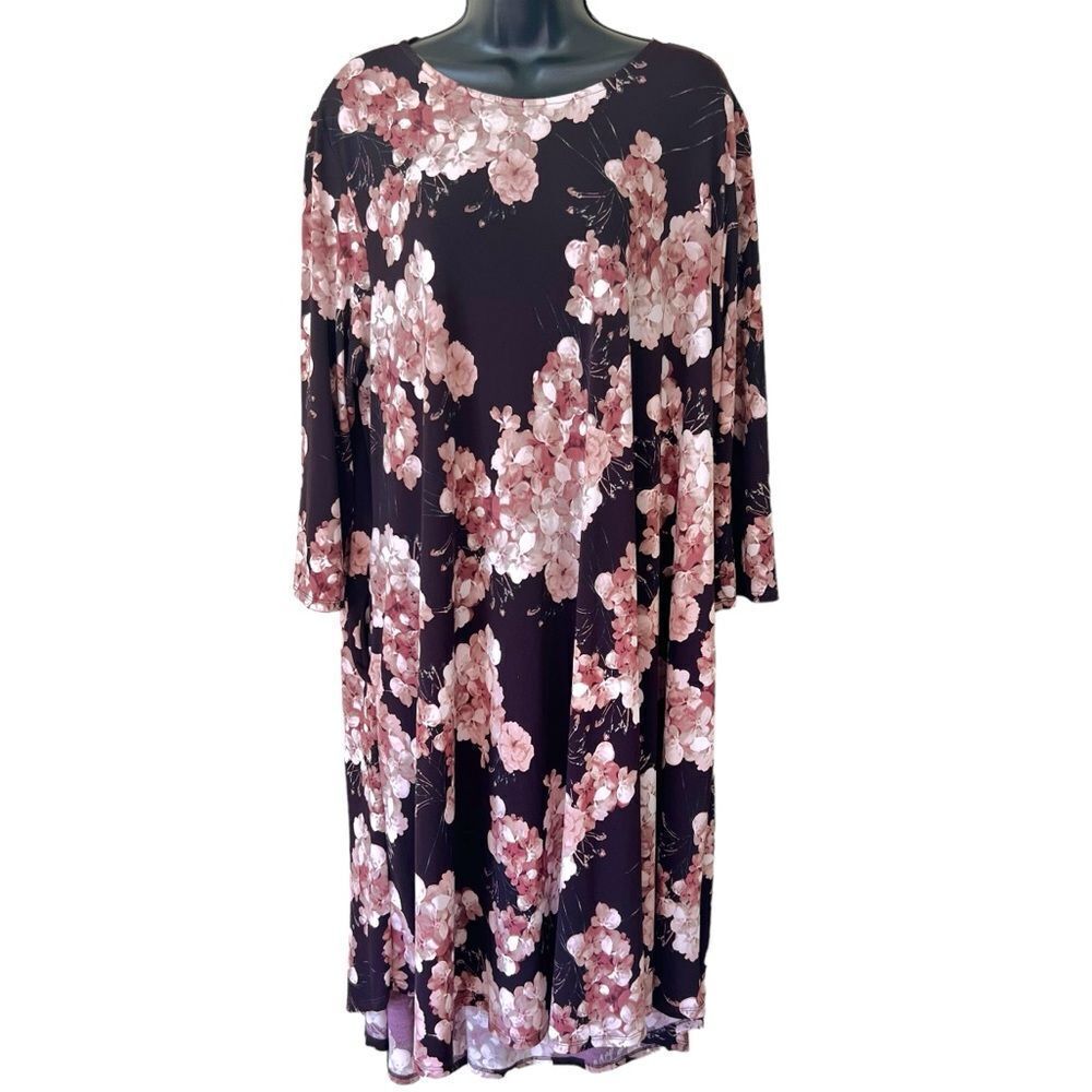 42 Pops High Low Floral Dress